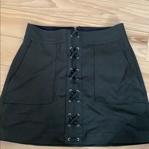 Express Army Green Skirt